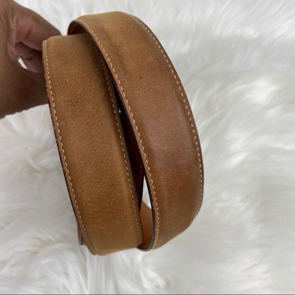 MARTIN DINGMAN COWHIDE BELT - Picture 1 of 10